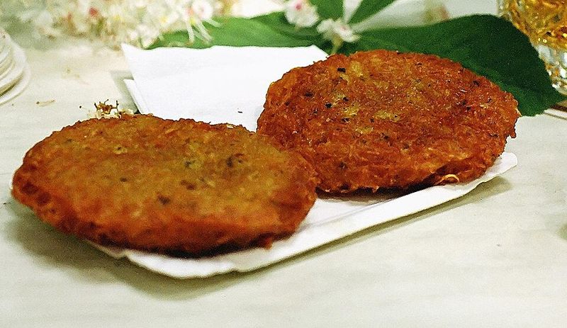 Kartoffelpuffer / Reibekuchen (potato pancakes)