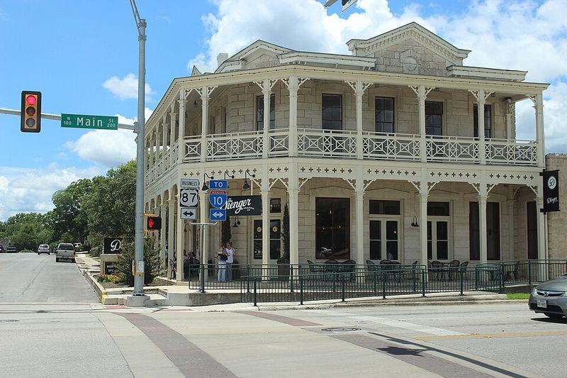 Boerne, Texas — Hill Country main street and walking trails