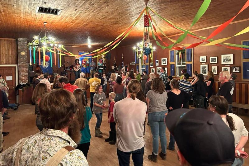 Treating community events like a spectacle instead of joining respectfully