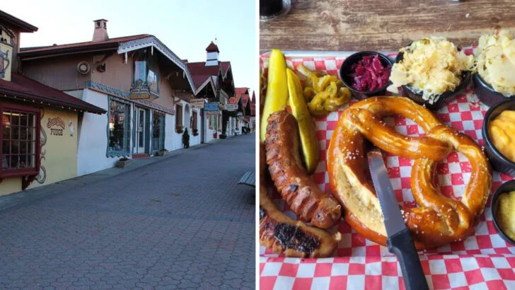 Helen, Georgia brings alpine-style buildings, winter festivals, and family walks through a cheerful little village