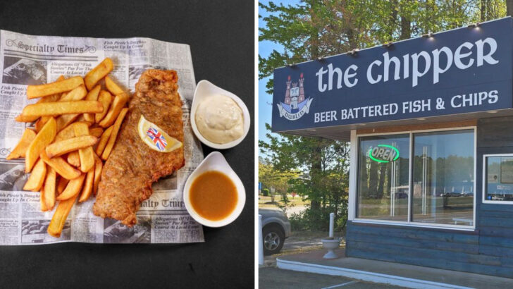In Virginia, These 8 Seafood Diners Serve Fish and Chips Just the Way They Should Be