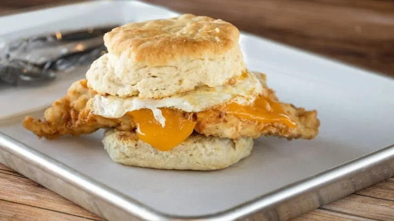 Rise and Brine Chicken Biscuits - Lexington