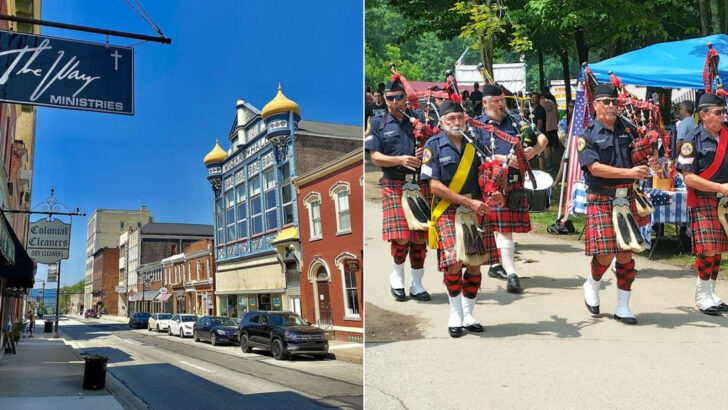 Just east of Pittsburgh and near the Laurel Highlands is a small city with enough Italian eateries and riverside parks for an easy getaway