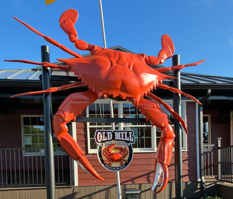 Old Mill Crab House (all-you-can-eat crab specials) — Delmar (on the DE/MD line)