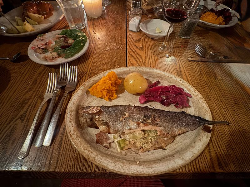 Trout With Root Vegetables, Winter Edition