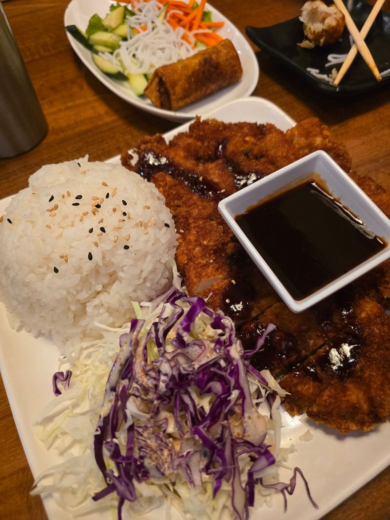 Kimchi Fried Rice and House Fried Rice