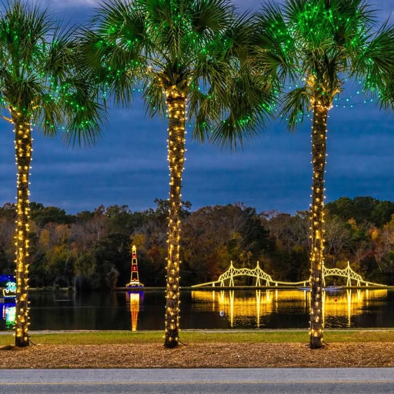 Holiday Festival of Lights (James Island County Park, Charleston, SC)