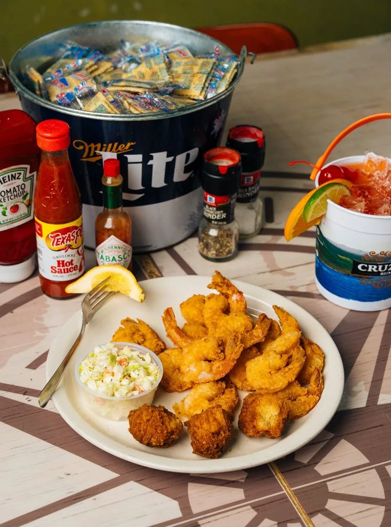 Fried seafood combo perfection