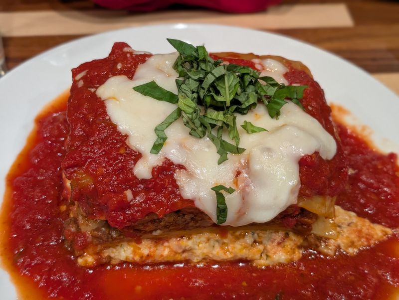 Lasagna With Alfredo Blanket