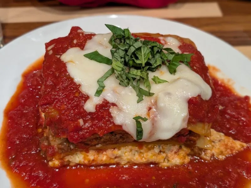 Lasagna With Alfredo Blanket