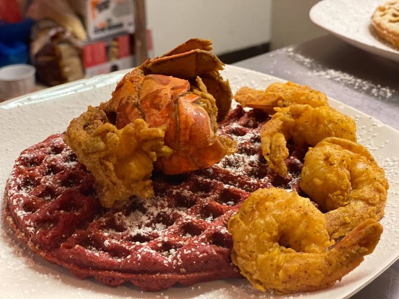 Chicken & Waffle at Kinfolk & More — Fort Pierce, FL