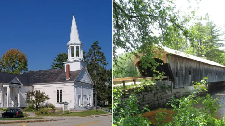 Maine mountain towns where teaching a kid to skate on a frozen pond still counts as the perfect vacation