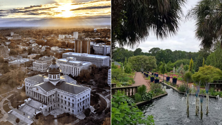 Mild late-fall weather gives this South Carolina lakeside city a perfect weekend-trip vibe