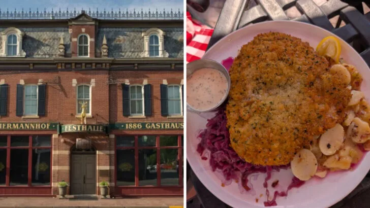 Missouri Ozarks Inns Serving Pork Schnitzel Plates Inspired By Old German Traditions That Families Return For