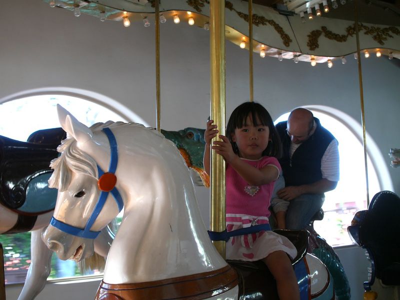 The 1895 Looff Carousel (Seaport Village)