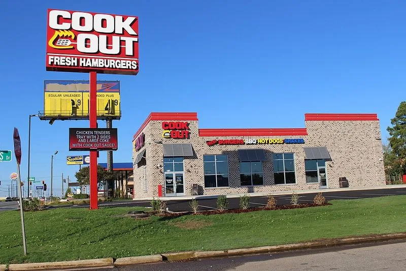Cook Out Trays & Milkshakes