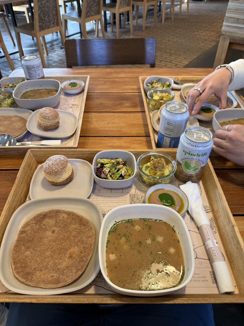 Pass dishes and condiments to the right