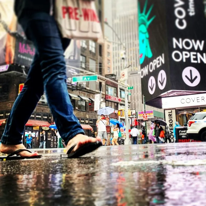 Choosing Inappropriate Footwear