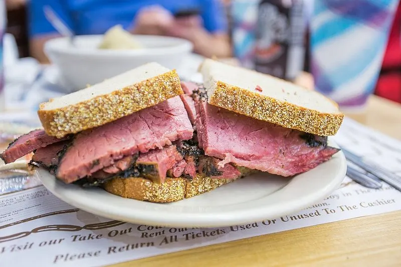 Deli Pastrami on Rye