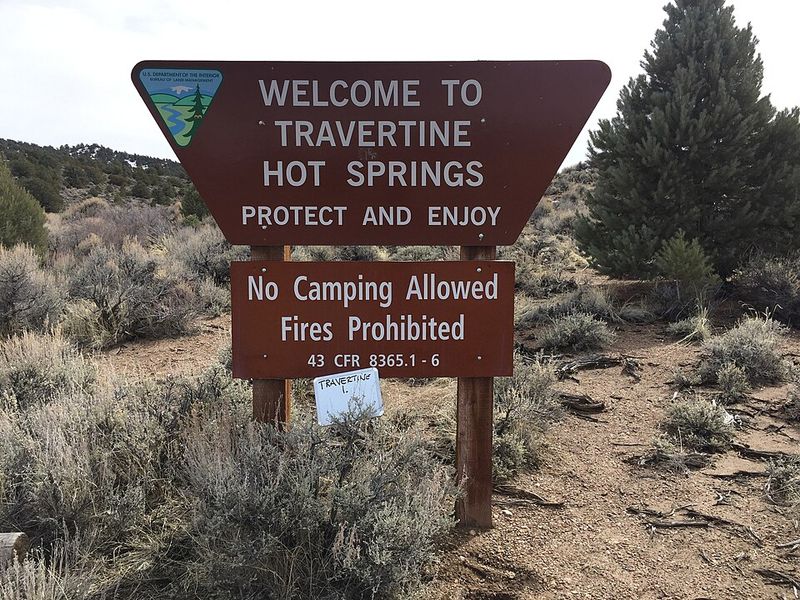 Travertine Hot Springs – California