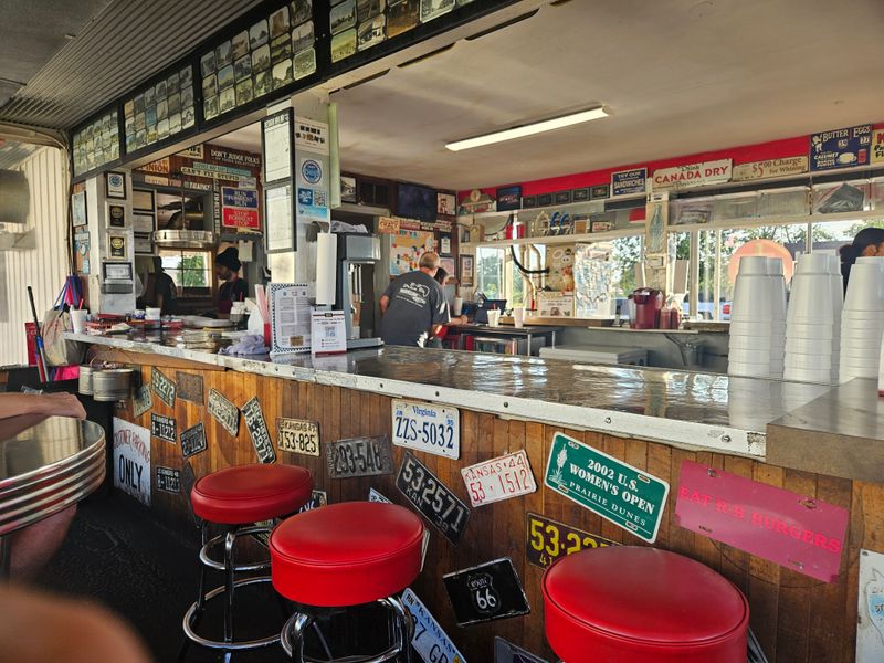 Inside Seating and Drive-In Charm