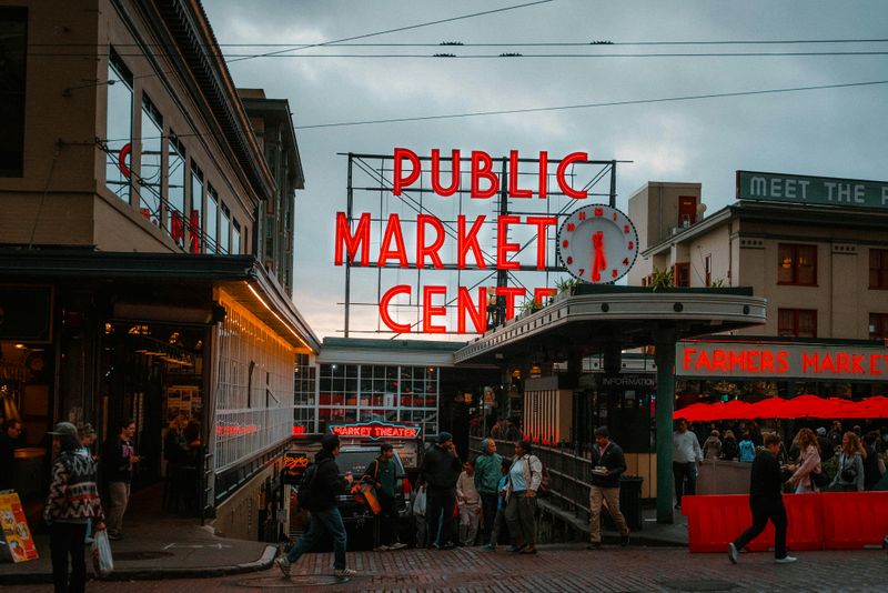 Pike Place Market, Washington