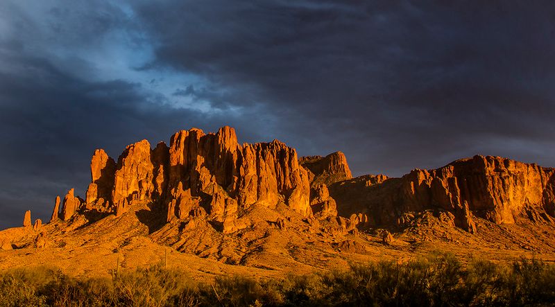 Siphon Draw / Flatiron (Lost Dutchman State Park / Superstition Mountains)