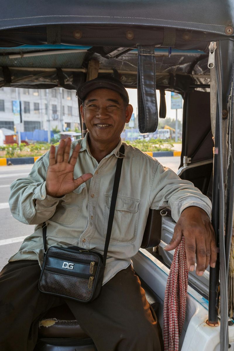 Wave when another driver lets you merge.