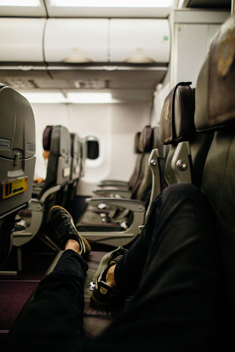 Extra legroom on surprise empty flights