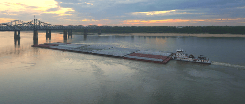 Lower Mississippi (urban/industrial stretches)