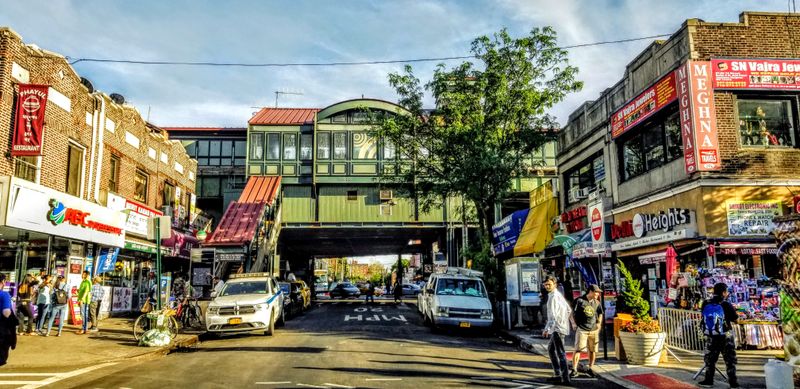 74th Street’s “Little India” and South Asian storefronts