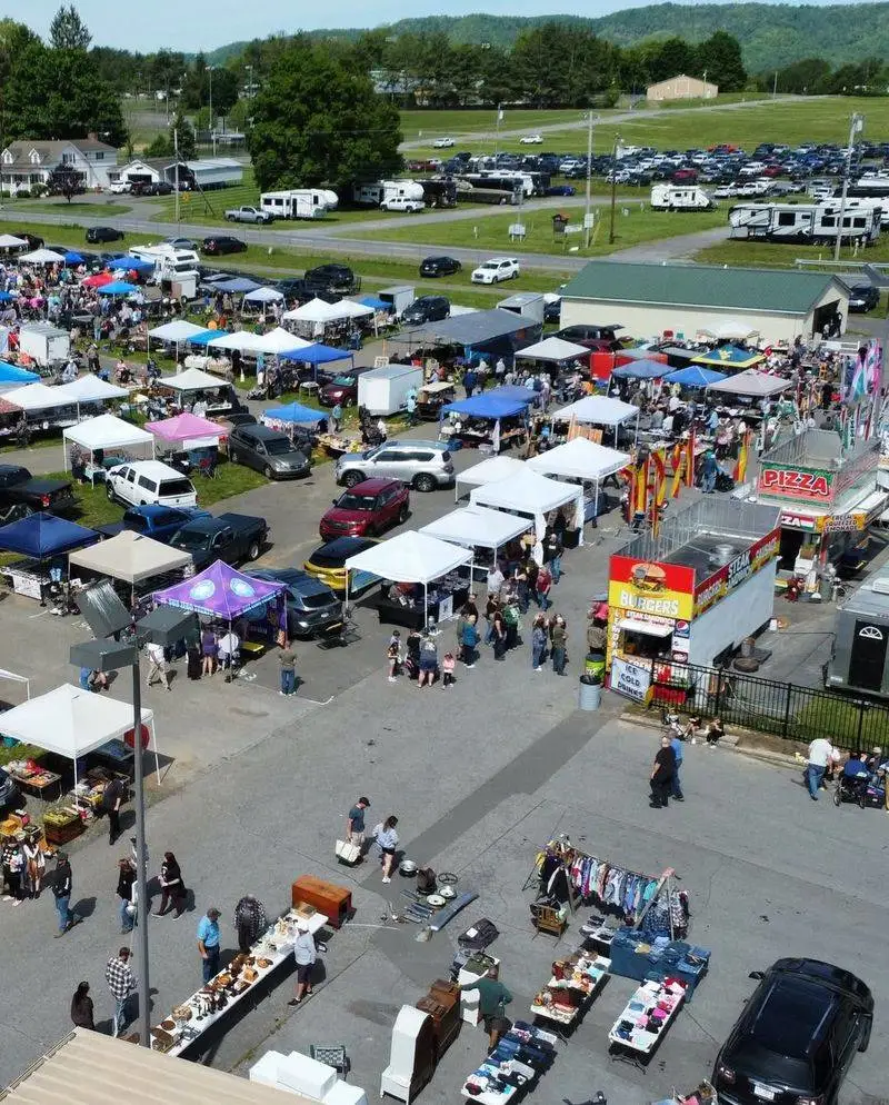 Giant Flea Market at the State Fairgrounds