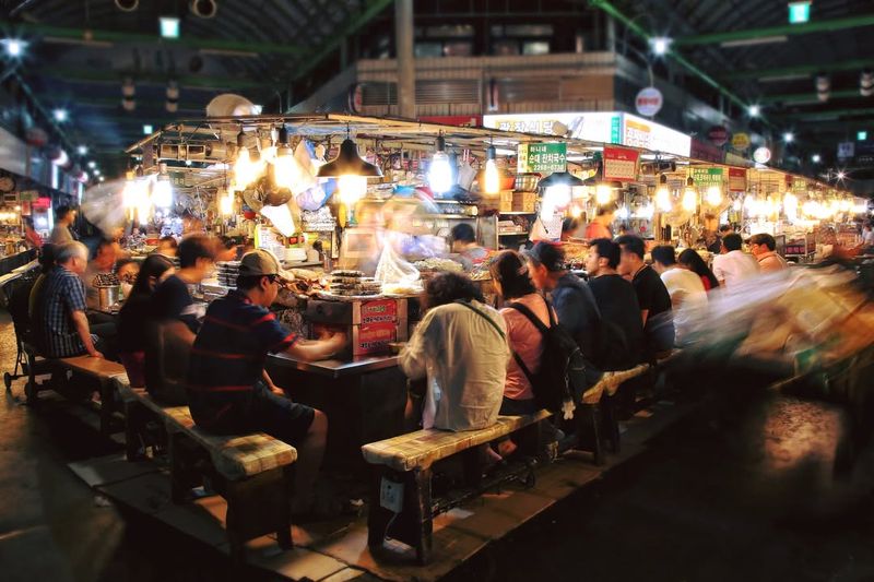 Seoul’s Gwangjang Market After Dark