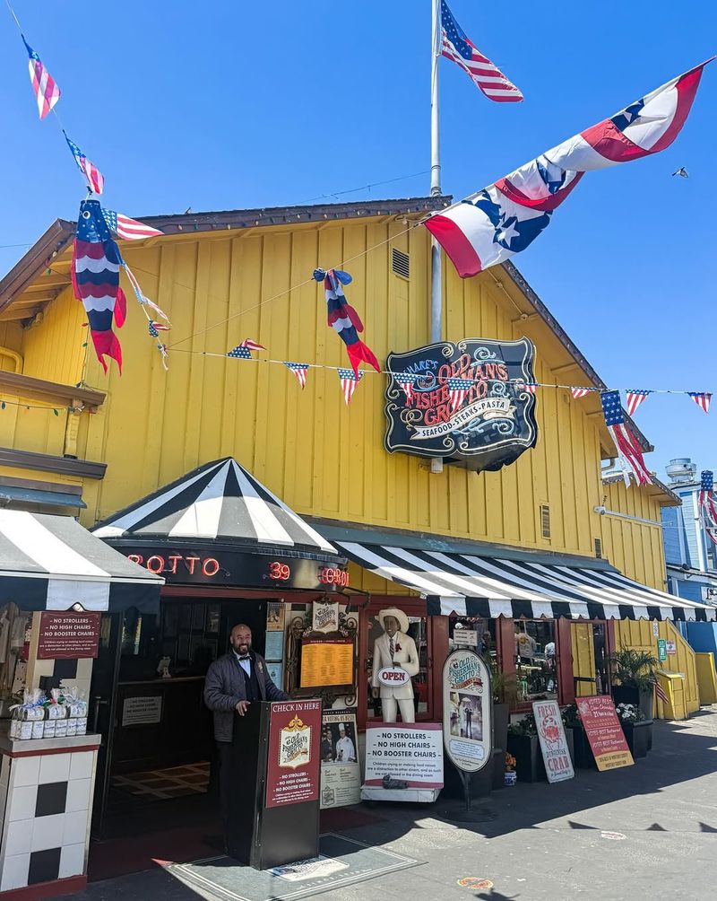 Old Fisherman’s Grotto — Monterey (Fisherman’s Wharf)