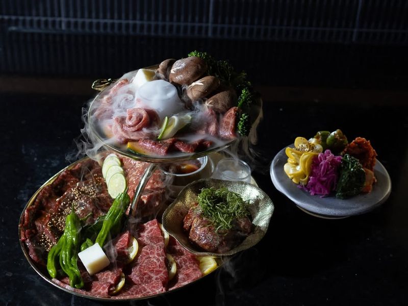 A5 Beef Teriyaki with Charcoal Kiss