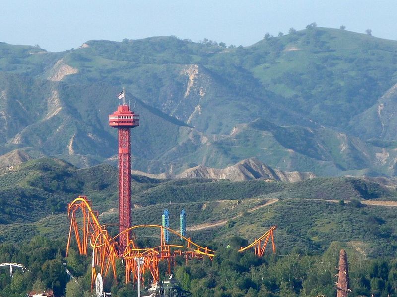 Six Flags Magic Mountain, California