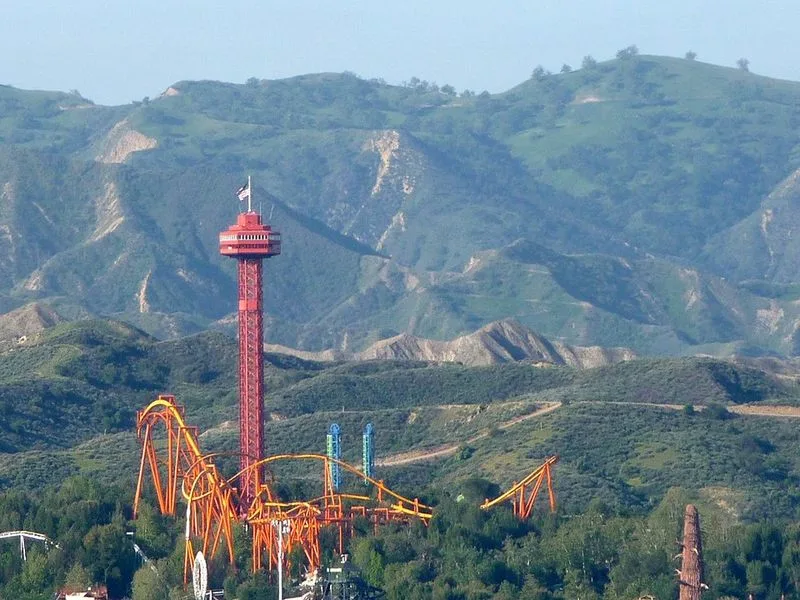 Six Flags Magic Mountain, California