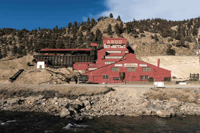 Clear Creek Gold Rush History and Argo Mill