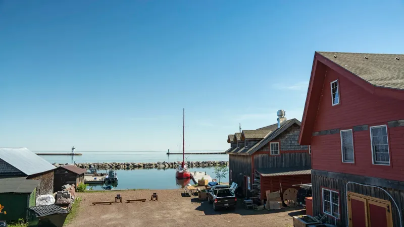 Patio views and relaxed service rhythm