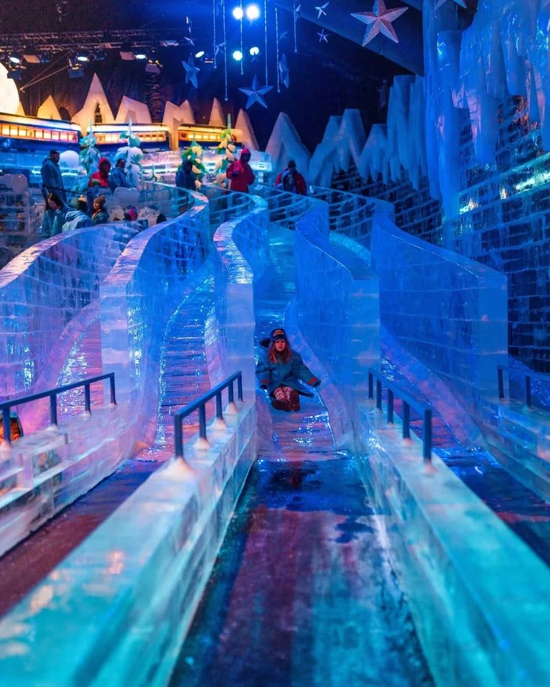 Harbin-style Ice & Snow Festival at the Gaylord Rockies, Colorado
