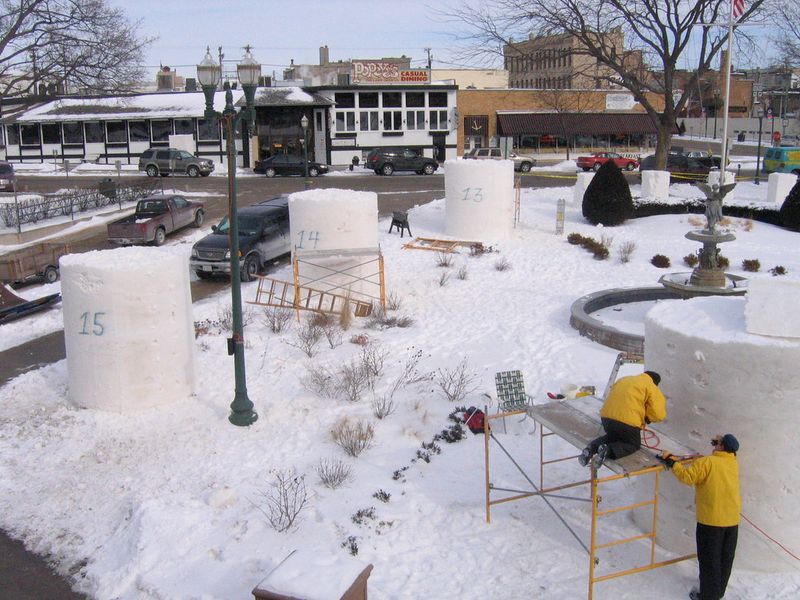 Lake Geneva Winterfest / America’s Snow Sculpting Invitational — Lake Geneva, Wisconsin