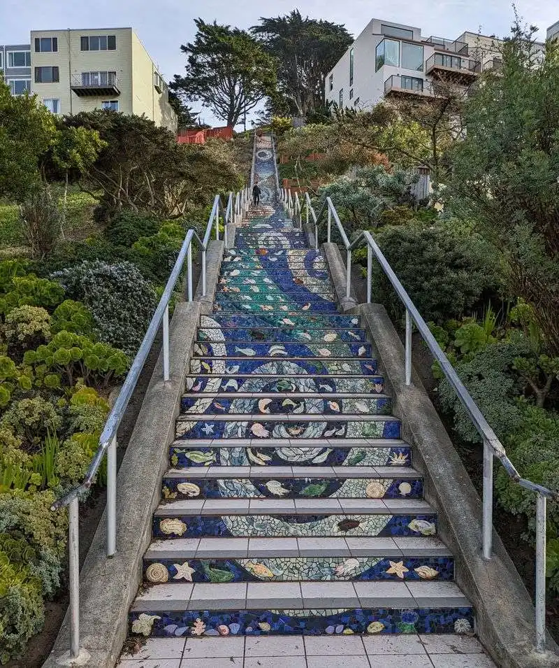 16th Avenue Tiled Steps