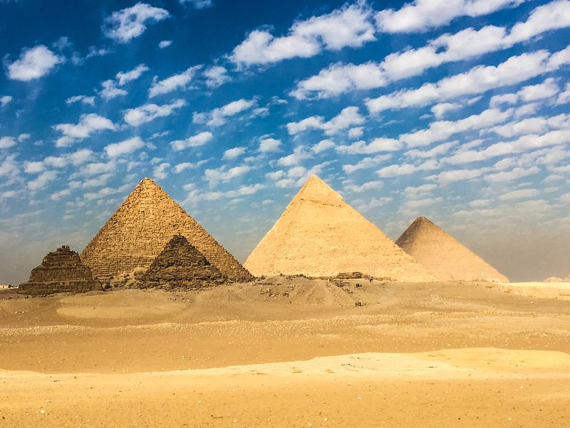 Pyramids of Giza, Egypt