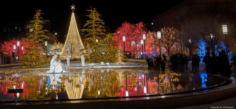 Utah – Temple Square Christmas Lights (Salt Lake City)