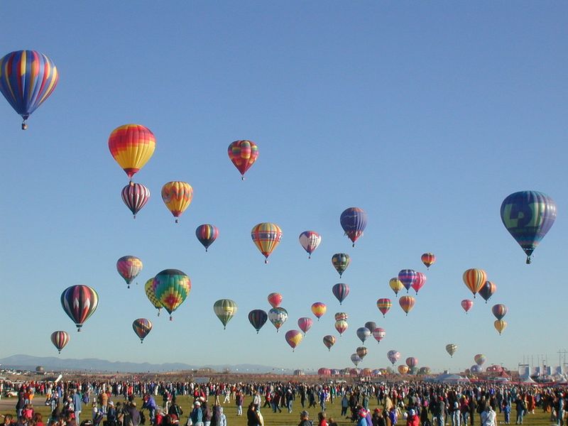 Albuquerque International Balloon Fiesta, Albuquerque, New Mexico