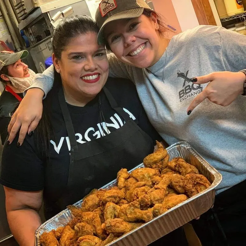 BBQ Chicken Halves: The Pilgrimage Plate