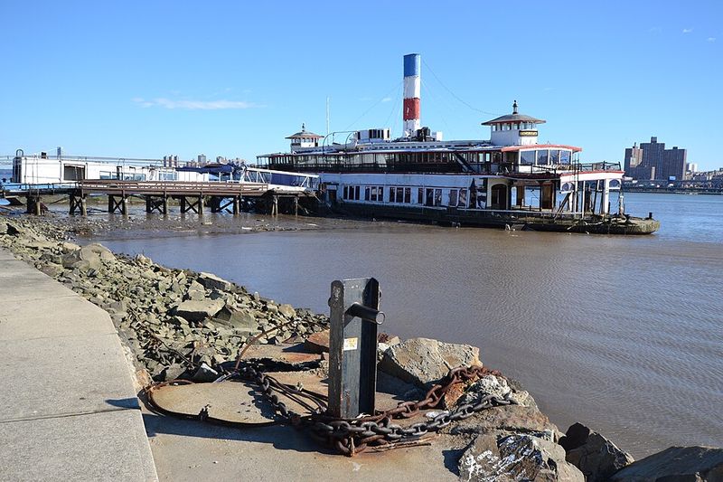 Steamboat Landings and Wooden Piers