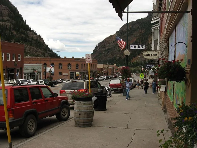 Ouray's Historic Main Street