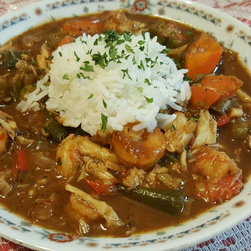 Seafood & Okra Gumbo: The Signature Draw