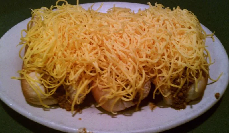 Cheese Coneys and Greek Fries, A Perfect Pair